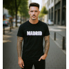Madrid 6 pánske tričko čierne - 4XS (128)