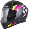 přilba Orbit Track, CASSIDA (černá/růžová/fialová/žlutá fluo/bílá, vel. XS)