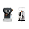 Ascaso Dream PID, Anthracite + Eureka Mignon Perfetto, CR chrome