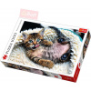 Trefl PUZZLE Foto Veselé kotě 1000 dílků 68x48cm skládačka 110448
