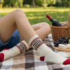 PEGADA SOCKS Vrúbkované ponožky Pegada Wine Lover Veľkosť: EUR 36-44