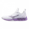 MIZUNO WAVE LUMINOUS 3 VOLEJBALOVÁ OBUV DÁMSKÁ - Bílá, Fialová - veľkosť 38,5 eur