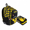 Školský štvorkomorový batoh a trojkomorový puzdro Pokémon Pikachu (Objavte dokonalý školský set pre každého fanúšika Pokémonov! Tento atraktívny a funkcionalný set obsahuje kvalitný štvorkomorový bato