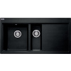 Franke Mythos - Fragranitový drez MTG 651-100/2, 100x52 cm, onyx 114.0250.537