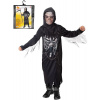 KARNEVAL Šaty Smrtka vel. M (117-128cm) 6-8 let *KOSTÝM*