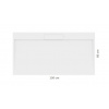 Gelco IRENA 130 x 80 cm HI13080 (Sprchová vanička biela s krytom sifónu)