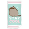 Carbotex Bavlnená osuška 70x140 Mačička Pusheen Stay cool