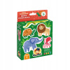CzuCzu Puzzle pre najmenších - Divoké zvieratká 2+