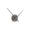 Nástěnné hodiny Little Big Time Mini tmavě šedá metalická 41cm Karlsson (Barva -tmavě šedá metalická)