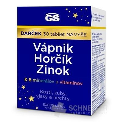 GS Vápnik, Horčík, Zinok darček 2023 tbl 130+30 navyše (160 ks)