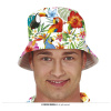 havajský klobúk Papagáje