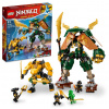 LEGO stavebnica LEGO® NINJAGO® 71794 Lloyd, Arin a ich tím nindža robotov (5702017413082)