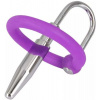 penisplug with a silicone glans ring