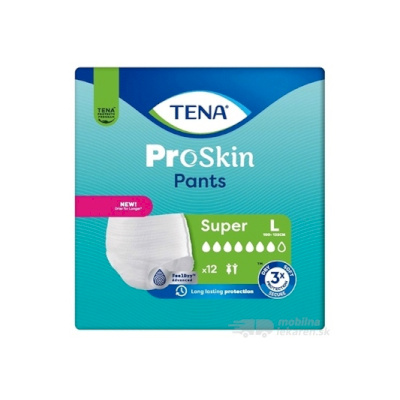 TENA Pants Super L naťahovacie inkontinenčné nohavičky (inov.2024) 1x12 ks