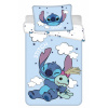 Jerry Fabrics Povlečení do postýlky Lilo a Stitch Clouds baby 100x135, 40x60 cm