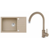 Set Alveus (dřez Intermezzo 130 Beige 55 + baterie Roxa Beige 55) SETA22254