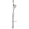 HANSA Viva sprchová súprava, ručná sprcha 3jet priemer 110 mm, 72 cm sprchová tyč, jazdec, miska na mydlo a sprchová hadica 175 cm, chróm, 44160210