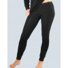 GINA Dámske dlhé legíny Merino Thermolite | 86003P - čierna šedá, M