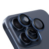 Obal:Me ochrana šošoviek pre Apple iPhone 15 Pro/ 15 Pro Max Blue Titanium 8596311278976