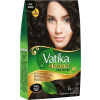 Farba na vlasy Dabur Vatika Henna Prírodná čierna / Sýta čierna (60 g)