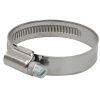 Hadicová spona Kirchhoff, šířka 9 mm, rozsah sevření 32 mm - 50 mm, nerezová ocel