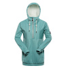 Dámska lyžiarska softshellová bunda s membránou ALPINE PRO JARGA zelen