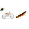 BLACKBIRD E1528H poťah/čalúnenie sedadla KTM SX/SXF '19-'22, EXC '20-'23 DOUBLE GRIP 3 farba oranžová CZ