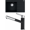 FRANKE SETG219O fragr.drez 780x500 mm CNG 611-78 TL/2 onyx+bat vyť. koncovka FC 3055.071 FRA 114.0650.826