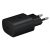 EP-TA800EBE Samsung USB-C 25W Cestovná nabíjačka Black (OOB Bulk)
