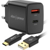 AlzaPower A101CA Fast Charge 20 W čierna + Core USB-C 2.0 1 m čierny APW-CCA101-CBTC2210B