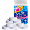 Bazénová chémia - BAZÉNOVÁ CHEMIKÁLIA do BAZÉNOVÝ CHLOR LONG tabs 200g 1kg (Chémia bazénov pre chlór dlhé karty 200 g 1 kg bazén)
