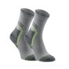 Högert KAHL športové ponožky 3 PACK sivá/zelená