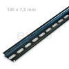 ELCON DIN lišta perforovaná 100x7,5mm (DIN35/0,1P)