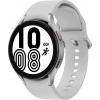 Chytré hodinky Samsung Galaxy Watch 4 44mm LTE strieborné (SM-R875FZSAEUE)