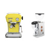 Ascaso Dream ONE, Sun Yellow + Rocket Espresso FAUSTINO 3.1, copper