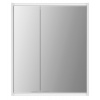 SAPHO Batumi galerka 60x71x15 cm, 2x LED osvetlenie, biela 1141120