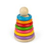 Bigjigs Toys Nasadzovanie tvarov na tyč