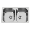 Sinks DUO 765 V 1,0 mm leštený RDDUL76545021V