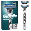Gillette Mach3 Holiaci Strojček pre Mužov, 1 Gillette Holiaci Strojček s 3 Čepieľkami