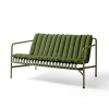 HAY Textilný podsedák Palissade Lounge Sofa Soft Quilted Cushion, olive