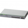 Allied Telesis GS950/10PS Riadený Gigabit Ethernet (10/100/1000) Podpora napájania cez Ethernet (PoE) Zelená, Šedá (AT-GS950/10PS V2-50)