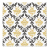 Sada 20 papierových obrúskov Royal Ornament Gold 33 x 33 cm PAW