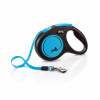 Flexi New Neon M páska 5m/25 kg modrá