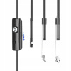 ENDOSKOP 5M USB INŠPEKČNÁ KAMERA ANDROID DIELENSKÁ MIKRO LED USB-C 3v1