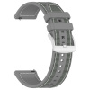 Techsuit - Watchband 22mm (W051) remienok pre Huawei Watch GT 2 (46 mm) / GT 2 Pro / GT 3 Pro (46 mm) / Ultimate, Xiaomi Watch S1 – sivý KF2320965