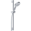KLUDI DIVE set sprchová hlavica, tyč a hadica, 3 trysky, chróm, 6963005-00