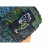 R-Spekt Detská Čiapka Maxi PomPom Beanie Šedozelená veľ.L