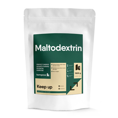 KOMPAVA Maltodextrín 1500 g/50 dávok forma: Instantná - prášková