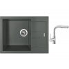 Set Sinks AMANDA 650 Titanium + batéria Sinks ENIGMA S chróm