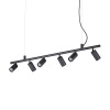 IDEAL LUX 231396 DYNAMITE SP6 závesné bodové svietidlo